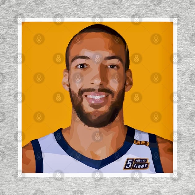 Rudy Gobert by Playful Creatives